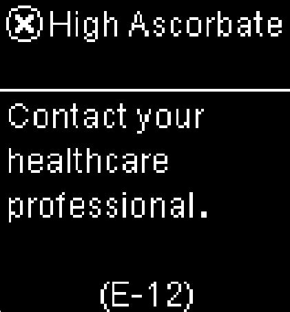 high ascorbate accu-chek